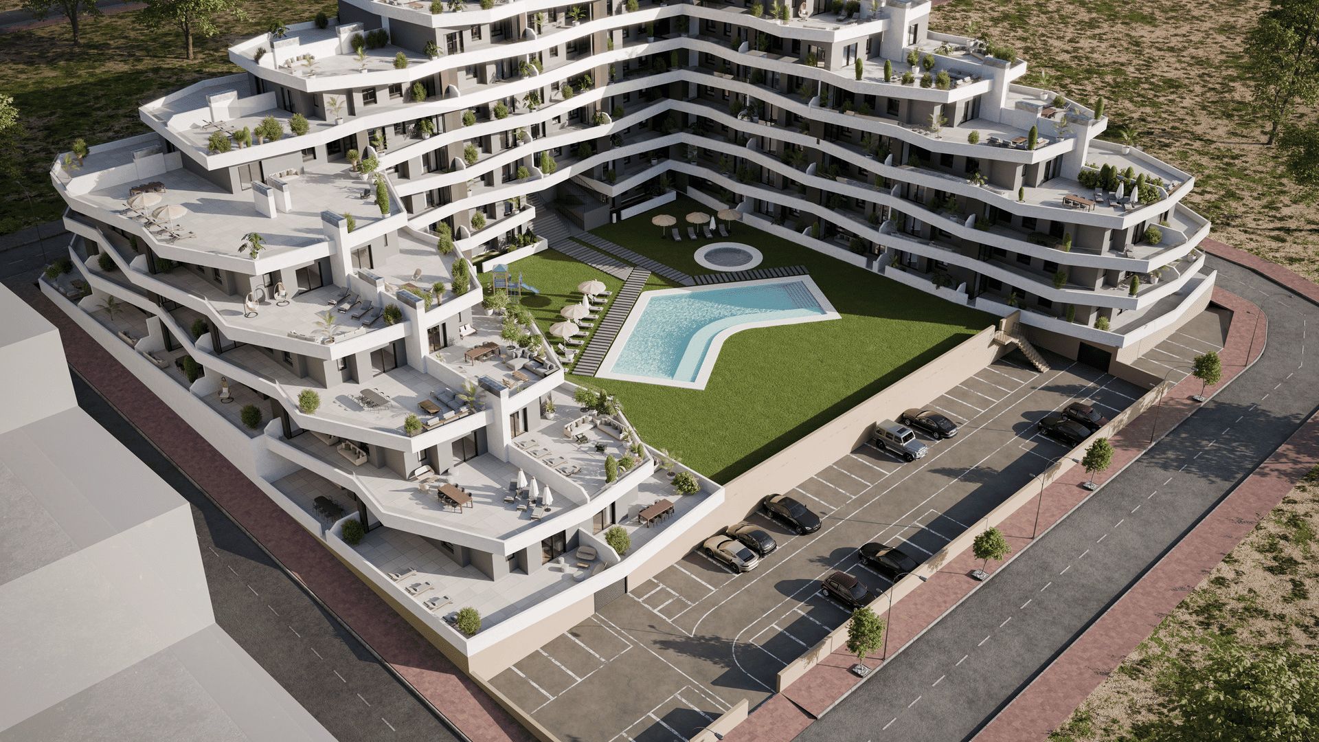 Nieuwbouw  - Appartement - San Miguel de Salinas