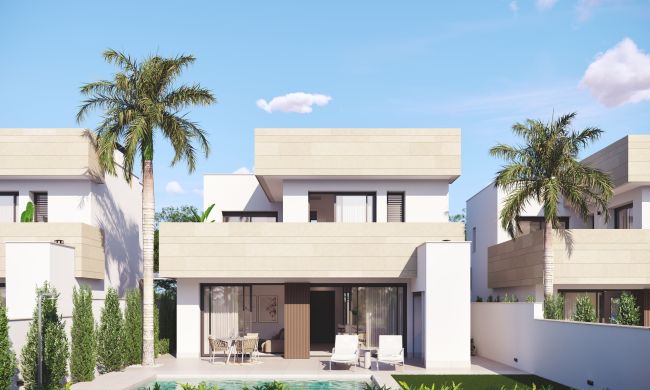 Villas - New Build - Santiago de la Ribera - Santiago de la Ribera
