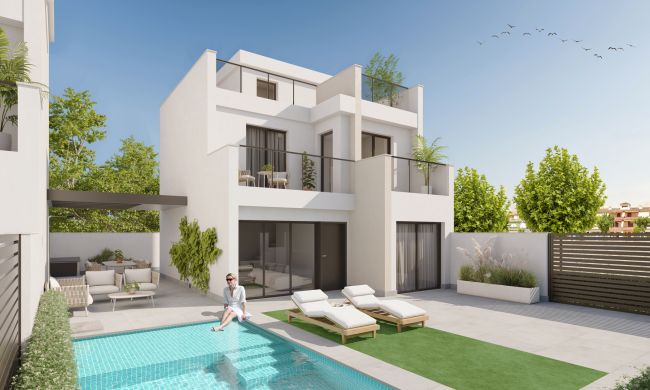 Villas - Nueva construcción  - Los Alcázares - Los Alcázares