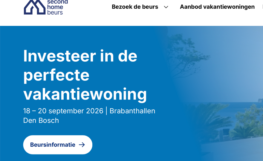 Buy Property in Spain – Meet Clees & Vogel Real Estate at the Second Home Expo in 's-Hertogenbosch
